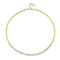 Collar en plata con Peridoto