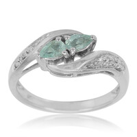 Anillo en plata con Turmalina Paraíba