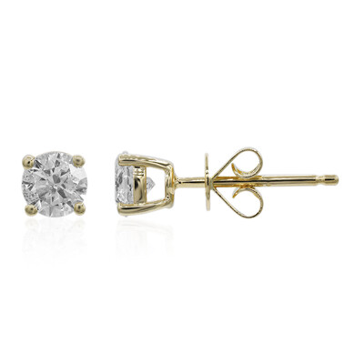 Pendientes en oro con Diamante I1 (H)  (CIRARI)