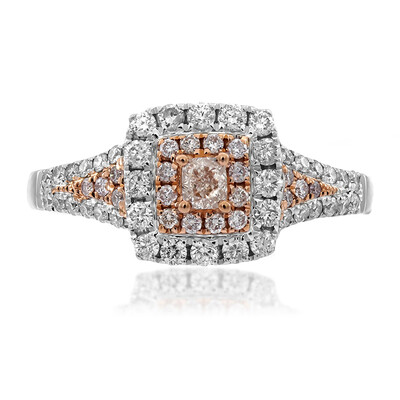 Anillo en oro con Diamante rosa I1 (CIRARI)