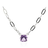 Collar en plata con Amatista