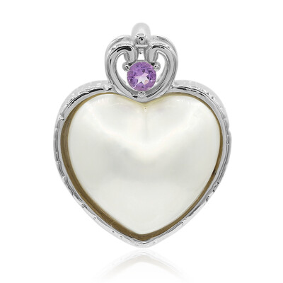 Colgante en plata con Perla Mabe (TPC)