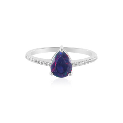 Anillo en plata con Ópalo de Mezezo