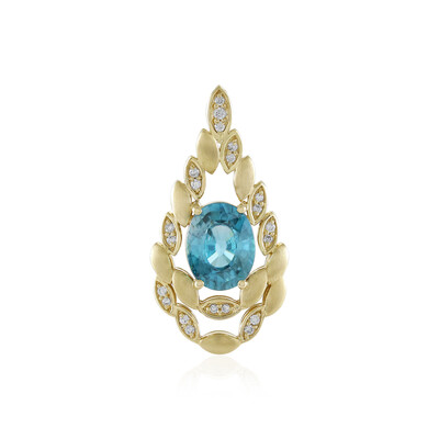 Colgante en oro con Zircón de Ratanak Kirí (de Melo)