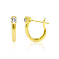 Pendientes en oro con Diamante IF (D)