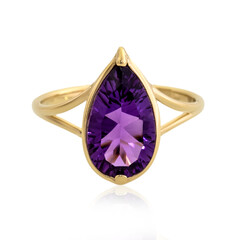 Anillo en oro con Amatista