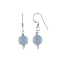 Pendientes en plata con Angelita