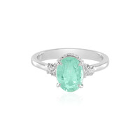 Anillo en plata con Esmeralda de Colombia