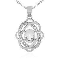 Collar en plata con Cuarzo blanco