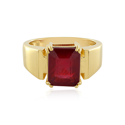 Anillo en plata con Rubí de Madagascar