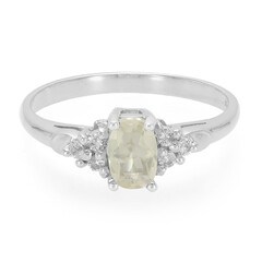 Anillo en plata con Ortoclasa