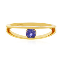 Anillo en plata con Tanzanita