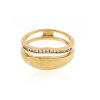 Anillo en oro con Diamante limpio a lupa D (LUCENT DIAMONDS)