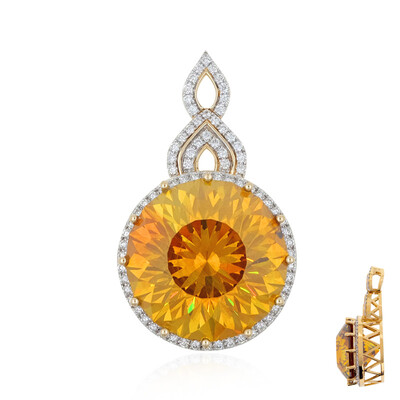 Colgante en oro con Esfalerita (AMAYANI)
