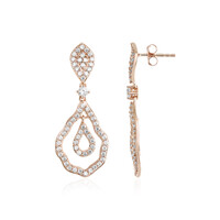 Pendientes en plata con Zircón