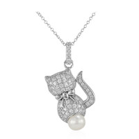 Collar en plata con Perla Freshwater