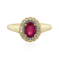 Anillo en oro con Rubí (Adela Gold)