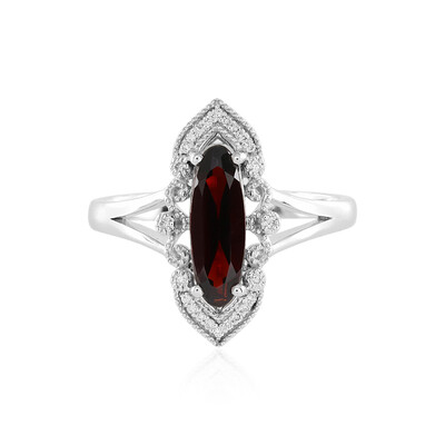 Anillo en oro con Granate (SUHANA)