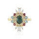 Anillo en plata con Grandidierita (Adela Silber)