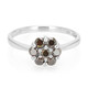 Anillo en plata con Diamante fantasía