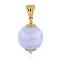 Colgante en plata con Calcedonia