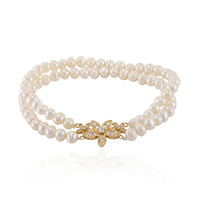 Brazalete en plata con Perla Freshwater