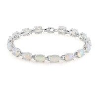 Brazalete en plata con Ópalo de Welo