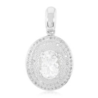 Colgante en plata con Goshenita