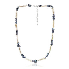 Collar en plata con Perla Keshi (TPC)