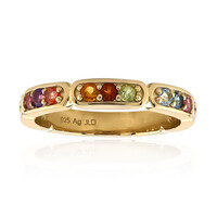 Anillo en plata con Citrino