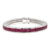 Brazalete en oro con Rubí de Birmania (Estée Collection)