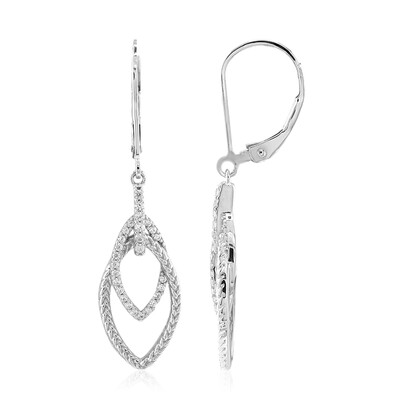 Pendientes en plata con Zircón