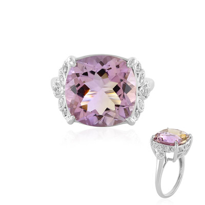 Anillo en plata con Ametrino de Anahí