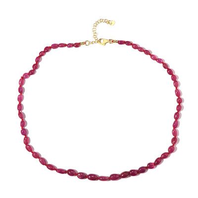 Collar en plata con Zafiro rosa de Madagascar (Adela Silber)