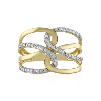 Anillo en oro con Diamante limpio a lupa F (LUCENT DIAMONDS)