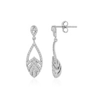 Pendientes en oro con Diamante SI2 (H) (de Melo)