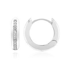 Pendientes en plata con Diamante I3 (I)