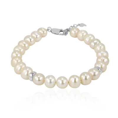 Brazalete en plata con Perla Freshwater (TPC)