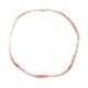 Collar en plata con Ópalo rosa