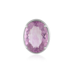 Colgante en plata con Fluorita rosa