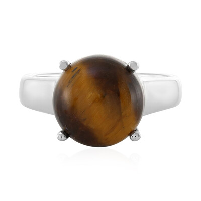 Anillo en plata con Ojo de tigre