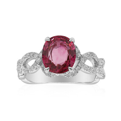 Anillo en oro con Espinela roja noble (Estée Collection)