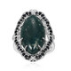 Anillo en plata con Ágata de musgo