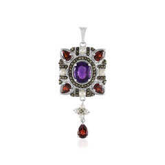Colgante en plata con Amatista