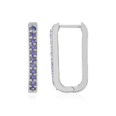 Pendientes en plata con Tanzanita