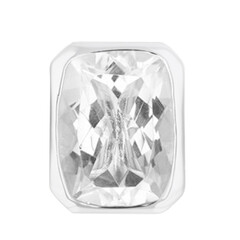 Colgante en plata con Cuarzo blanco