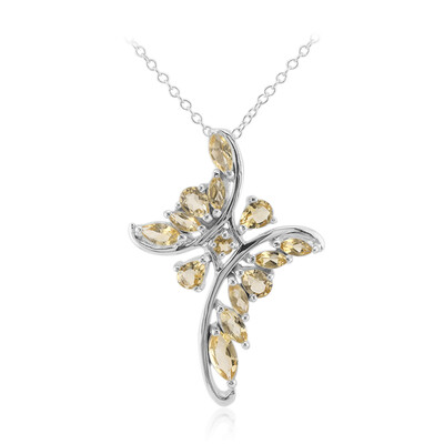 Collar en plata con Citrino