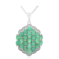 Collar en plata con Esmeralda