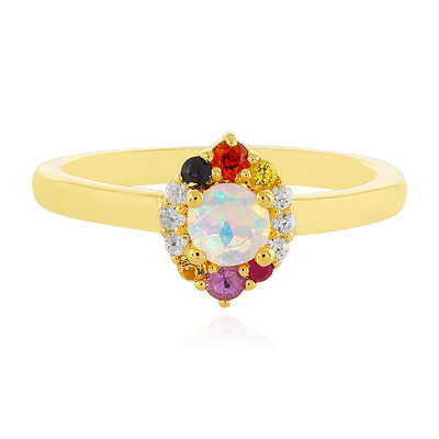 Anillo en plata con Ópalo de Welo