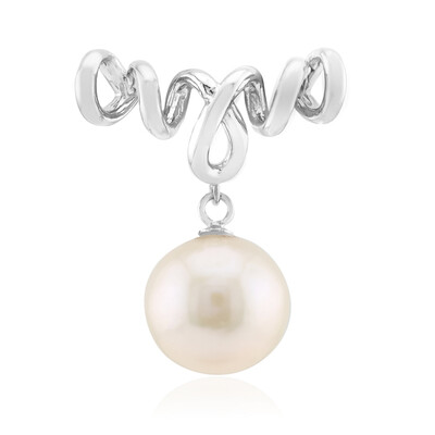 Colgante en plata con Perla blanca Freshwater (MONOSONO COLLECTION)